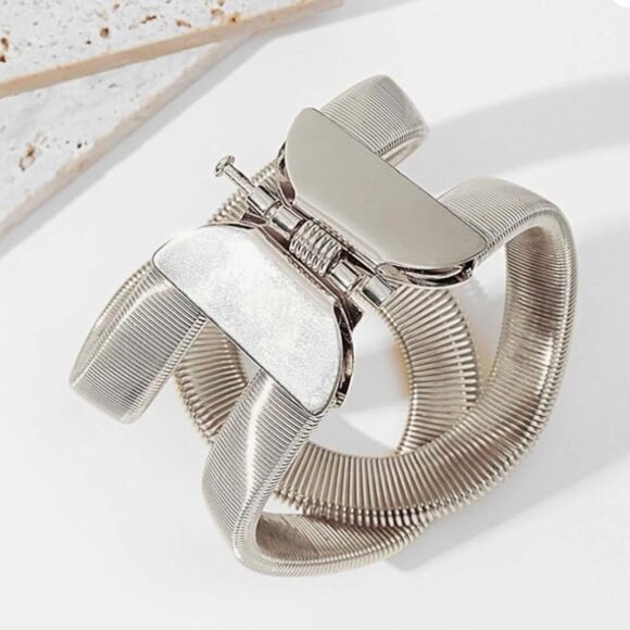 Chunky Stretch Bangles Bracelet - Picture 3 of 8